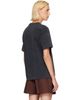Casablanca Casablanca Black Oversized T-shirt - 3