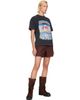 Casablanca Casablanca Black Oversized T-shirt - 4