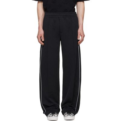 Casablanca Casablanca Black Raised Monogram Track Pants