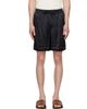 Casablanca Casablanca Black Silk Shorts - 1