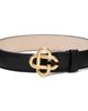 Casablanca Casablanca Black Small CC Belt - 1