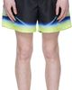 Casablanca Casablanca Black Sporchid Printed Swim Shorts - 1
