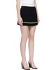 Casablanca Casablanca Black Striped Pleated Miniskirt - 2