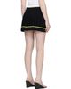 Casablanca Casablanca Black Striped Pleated Miniskirt - 3