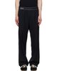 Casablanca Casablanca Black Wool Sports Trousers - 1