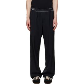 Casablanca Casablanca Black Wool Sports Trousers