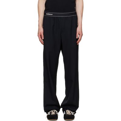 Casablanca Casablanca Black Wool Sports Trousers
