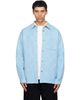 Casablanca Casablanca Blue Double Faced Overshirt - 1
