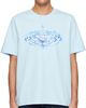 Casablanca Casablanca Blue Drip Logo Short Sleeve T‑shirt - 1