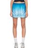 Casablanca Casablanca Blue Gradient Egyptian Rug Silk Shorts - 1