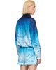 Casablanca Casablanca Blue Gradient Egyptian Rug Silk Track Jacket - 3