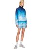 Casablanca Casablanca Blue Gradient Egyptian Rug Silk Track Jacket - 4