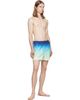 Casablanca Casablanca Blue Gradient Jacquard Swim Shorts - 4