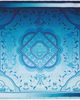Casablanca Casablanca Blue Gradient Rug Medium Silk Scarf - 1