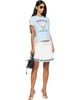 Casablanca Casablanca Blue 'Tennis Club' Icon Pyramid Abduction Fitted T‑shirt - 4