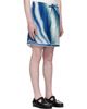 Casablanca Casablanca Blue 'The Art Of The Serve' Silk Shorts - 2