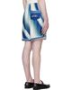 Casablanca Casablanca Blue 'The Art Of The Serve' Silk Shorts - 3