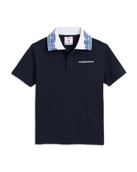 Casablanca Casablanca Boys' Wave Collar Polo Shirt