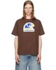 Casablanca Casablanca Brown Applique Classic T-shirt - 1