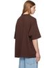 Casablanca Casablanca Brown 'Code de Civilisation' T-shirt - 3