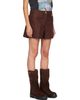 Casablanca Casablanca Brown Cotton Monogram Shorts - 2