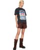 Casablanca Casablanca Brown Cotton Monogram Shorts - 4