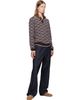 Casablanca Casablanca Brown Knit Logo Long Sleeve Polo - 4