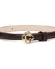 Casablanca Casablanca Brown Micro CC Belt - 1