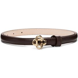 Casablanca Casablanca Brown Micro CC Belt