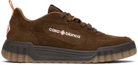 Casablanca Casablanca Brown Suede Court Sneakers