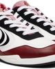 Casablanca Casablanca Burgundy & White Squash Indoor Sneakers - 4
