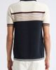 Casablanca Casablanca Café Stripe Cotton & Wool Polo - 2