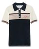 Casablanca Casablanca Café Stripe Cotton & Wool Polo - 5