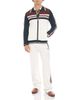 Casablanca Casablanca Cafe Stripe Zip Up Sweater - 2