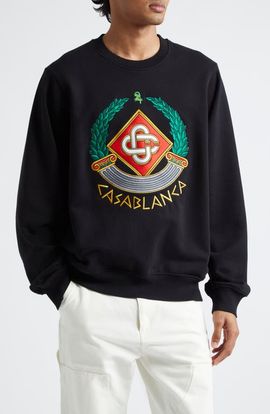 Casablanca Casablanca Casa Crest Sweatshirt 