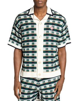 Casablanca Casablanca Check Embroidery Shirt