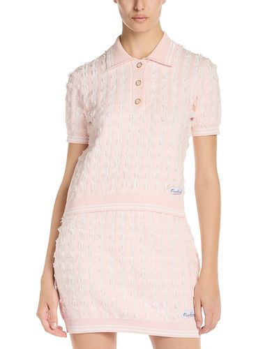 Casablanca Casablanca Cotton Check Polo Shirt