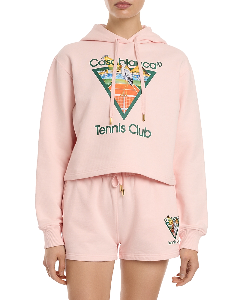 Casablanca Casablanca Cropped Hoodie