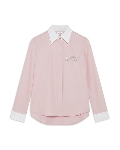 Casablanca Casablanca Crystal Logo Shirt