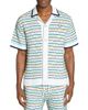 Casablanca Casablanca Embroidered Vibrant Stripe Shirt - 1