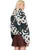 Casablanca Casablanca Green & Navy Check Monogram Fleece Jacket - 3