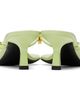 Casablanca Casablanca Green Beaded Heeled Sandals - 2