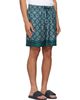 Casablanca Casablanca Green Radiating Monogram Silk Shorts - 2