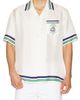 Casablanca Casablanca Hotel Emblem Cuban Collar Shirt - 2