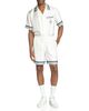 Casablanca Casablanca Hotel Emblem Silk Shorts - 2