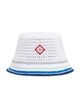 Casablanca Casablanca Mesh Stripe Crochet Hat - 1