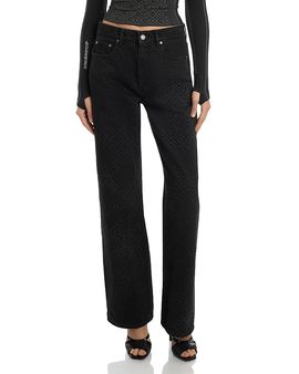 Casablanca Casablanca Monogram Baggy Jeans in Black
