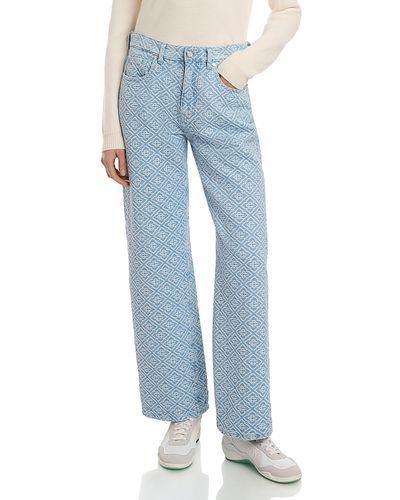 Casablanca Casablanca Monogram Baggy Jeans in Denim