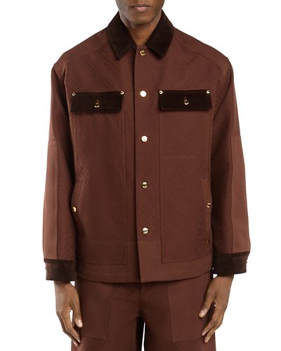 Casablanca Casablanca Monogram Contrast Pocket Jacket