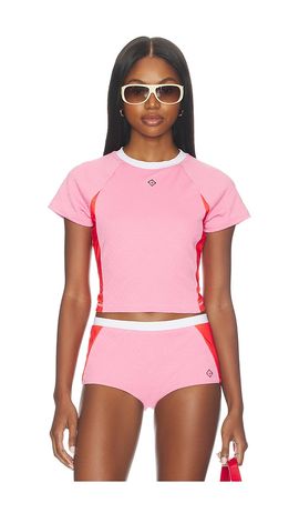 Casablanca Casablanca Monogram Rash Top